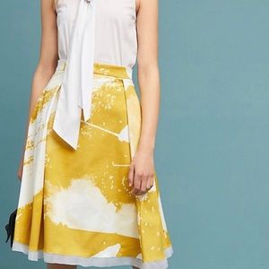 NWT Painterly Anthropologie Skirt Size 6